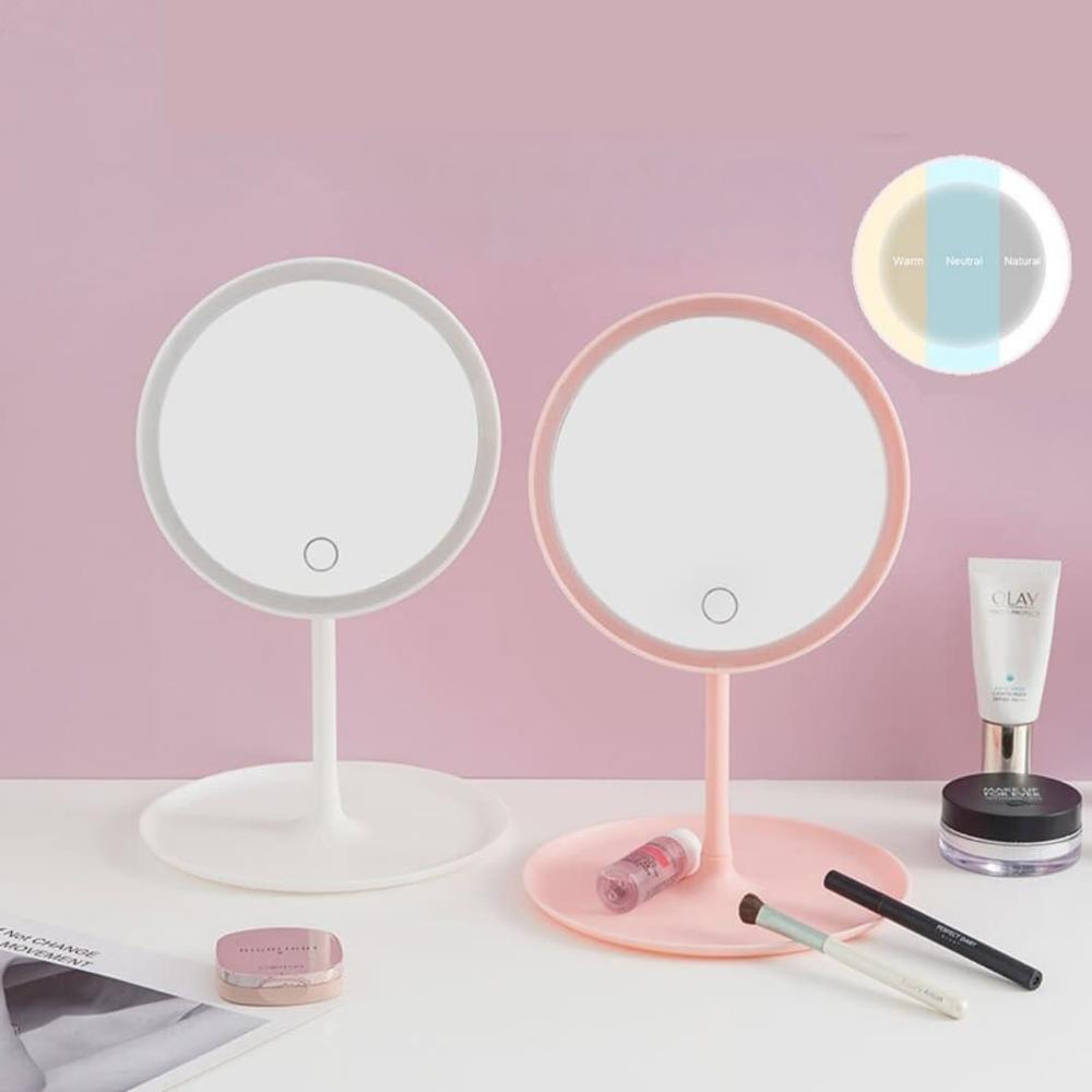 2 x 1 ESPEJO LED PARA MAQUILLAJE  con ENVÍO GRATIS ⭐⭐⭐⭐⭐