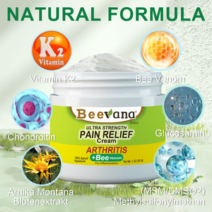 Beevana™🔥2x1 Bee Venom Crema para terapia de huesos y articulaciones🤩Recuperación de cuerpo completo