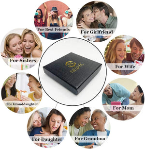 2 x 1 Collar con texto en inglés "I Love You" en 100 idiomas con ENVÍO GRATIS ⭐⭐⭐⭐⭐