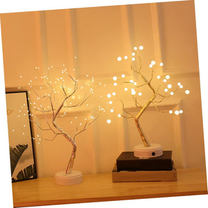 Luz árbol con alambre de cobre LED con ENVÍO GRATIS ⭐⭐⭐⭐⭐