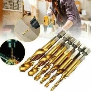 6 x 1_ Juego de 6 brocas de taladro manual con Envío gratis ⭐⭐⭐⭐⭐