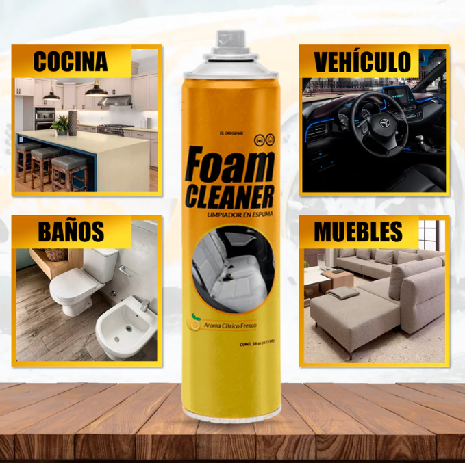 NUEVA ESPUMA LIMPIADORA MULTIUSOS +ENVÍO GRATIS⭐⭐⭐⭐⭐