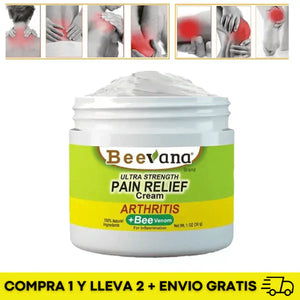 Beevana - Crema De veneno de abeja Multifuncional - COMPRE 1 LLEVE 2