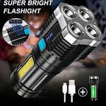 2 x 1 Linterna LED  /foco de mano con ENVÍO GRATIS ⭐⭐⭐⭐⭐